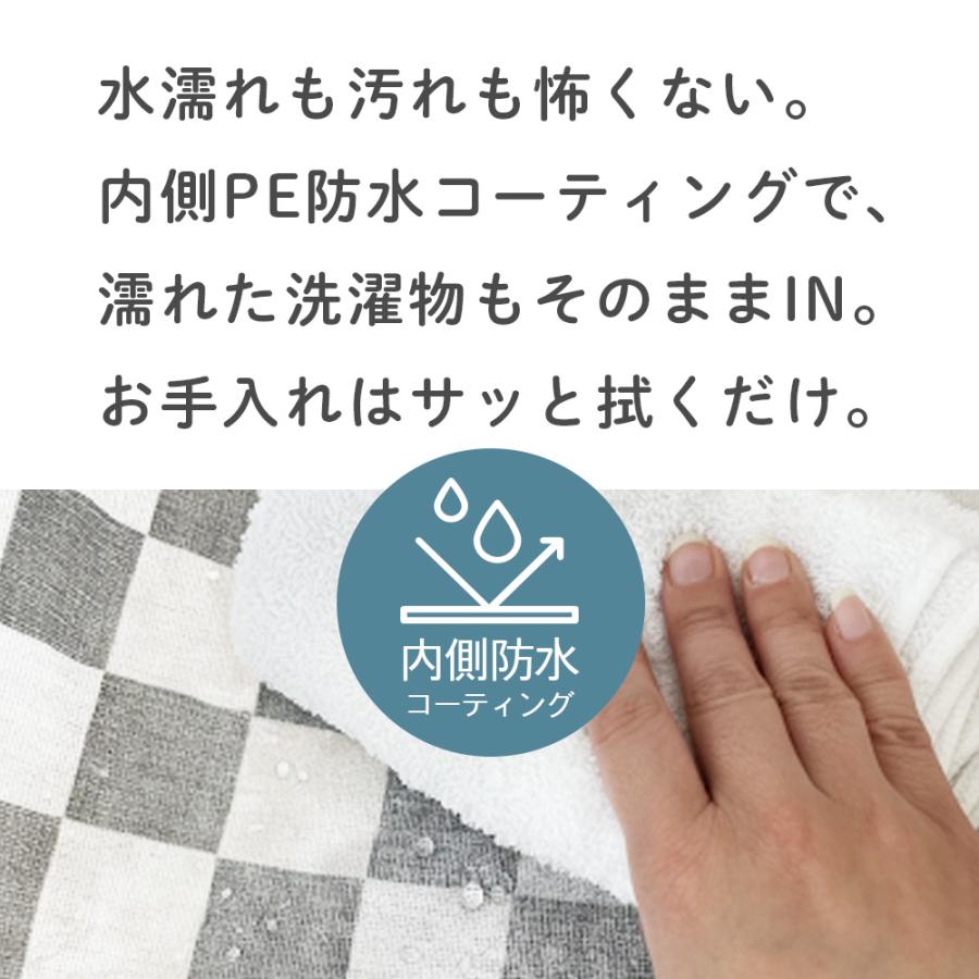 洗濯かご 大容量 Panos パノス  モノトーン ランドリー バスケット ラウンド型 丸型 おりたたみ おもちゃ 収納 ストレージボックス 爆買 | ブランド登録なし | 15