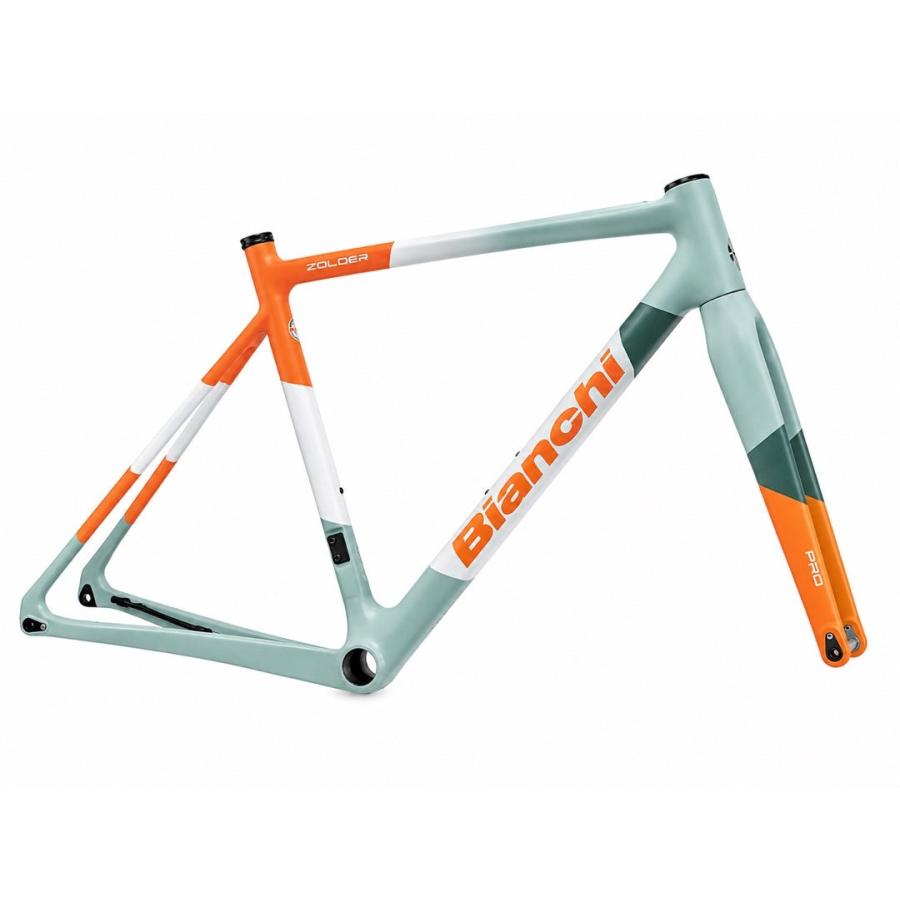 カーボンフレームセット　mサイズ　シクロクロス、グラベル40cまで Bianchi（ビアンキ） BIANCHI ZOLDER PRO FRAME SET ゾルダー プロ