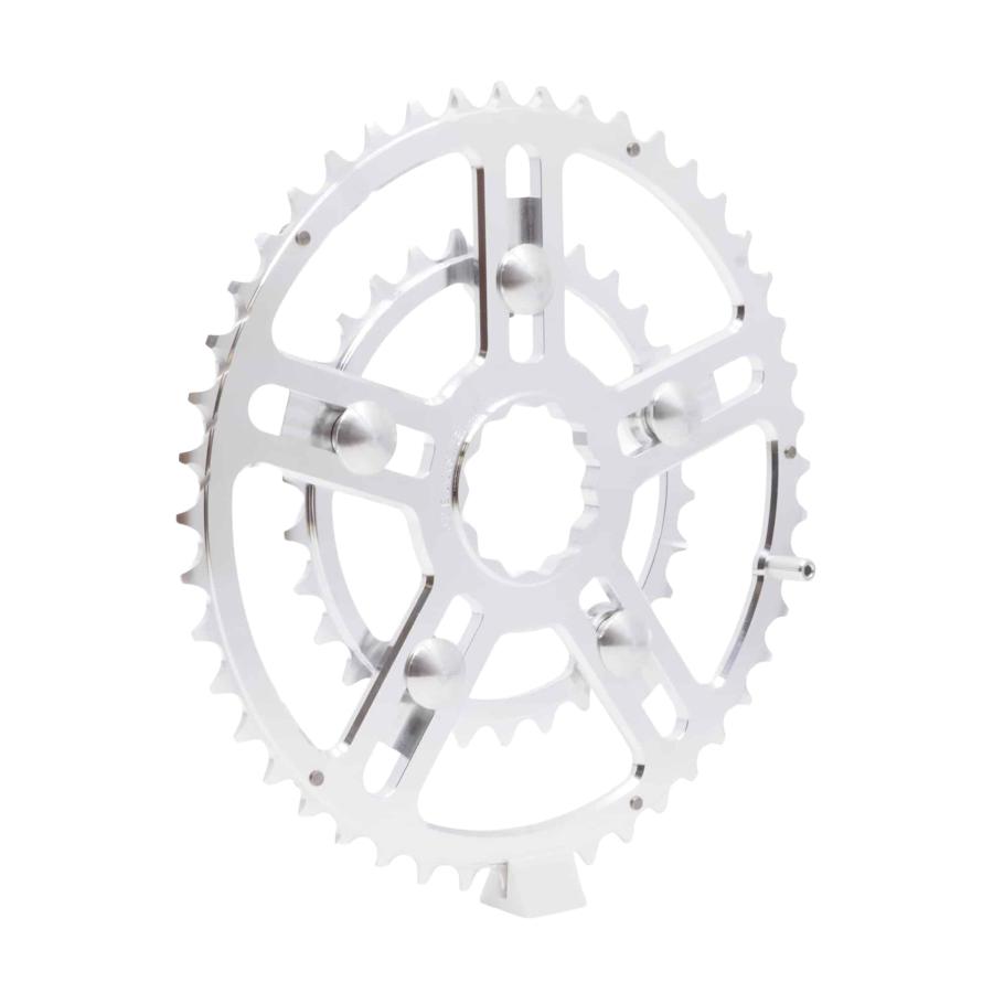 WHITE INDUSTRIES DOUBLE RING V2 VBC RINGSET MR30 SILVER ホワイト