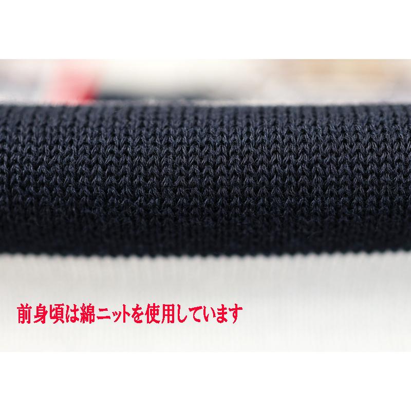 ★２０２４ 春夏 ・５０%OFF・ カステルバジャック【*002*】綿スムース前ニット半袖Tシャツ＜Lサイズ＞ネイビー-ba213 | CASTELBAJAC | 04