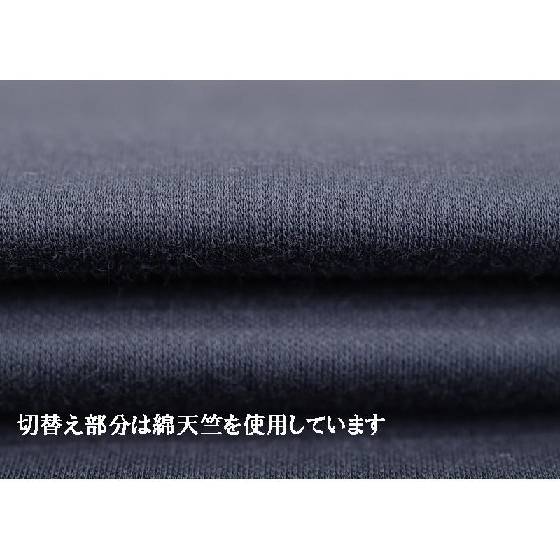 ★２０２４ 春夏 ・５０%OFF・ カステルバジャック【*002*】綿スムース前ニット半袖Tシャツ＜Lサイズ＞ネイビー-ba213 | CASTELBAJAC | 05