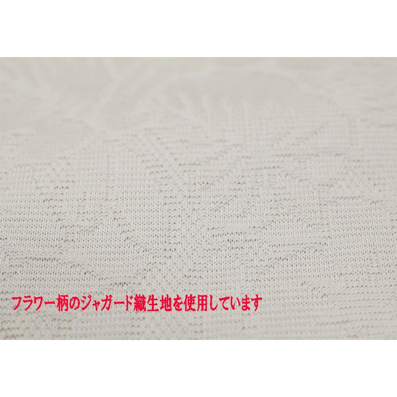 ★２０２４ 春夏 ・５０%OFF・ カステルバジャック【*002*】クールマックスフラワー柄半袖ポロシャツ＜Mサイズ・LLサイズ＞オフホワイト-ba216・ba217 | CASTELBAJAC | 04