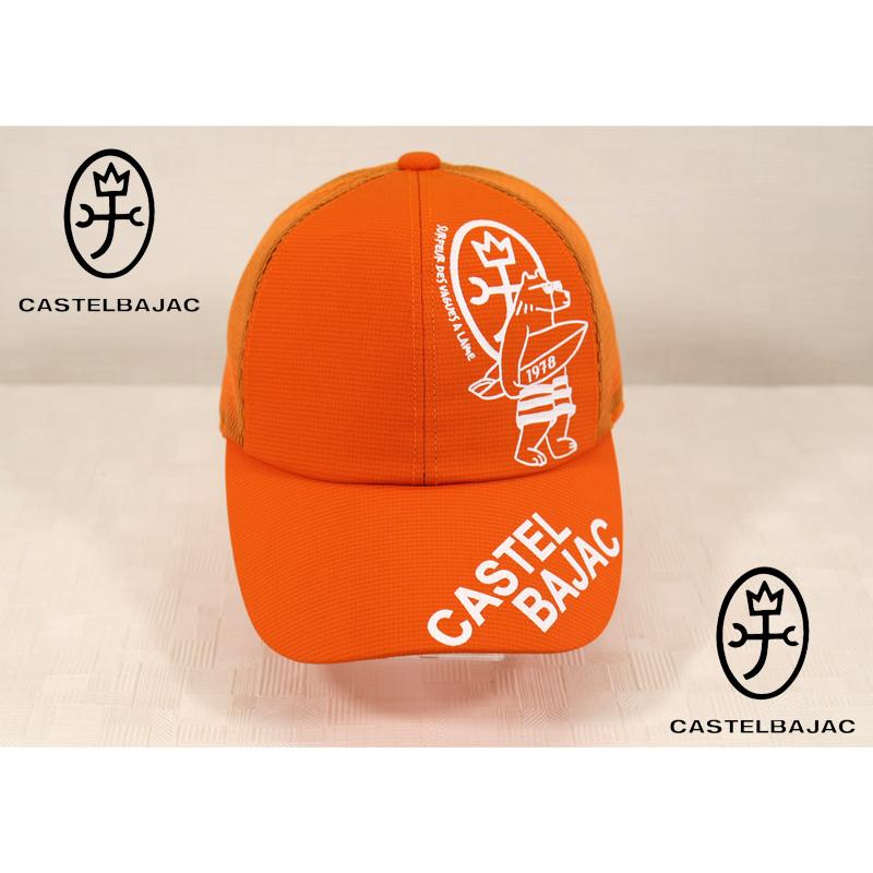 ★２０２４ 春夏 カステルバジャック【*002*】４0％OFF・シロクマサーフ柄Pt入メッシュ切替キャップ-ba285 | CASTELBAJAC