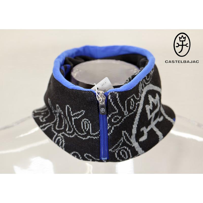 カステルバジャック＜３０％OFF＞【*002*】ニットネックウォーマー　ハーフジップ仕様（裏地フリース使用-bb424 | CASTELBAJAC