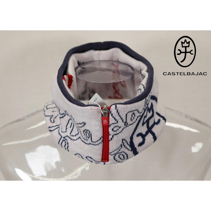 カステルバジャック＜３０％OFF＞【*002*】ニットネックウォーマー　ハーフジップ仕様（裏地フリース使用-bb425 | CASTELBAJAC