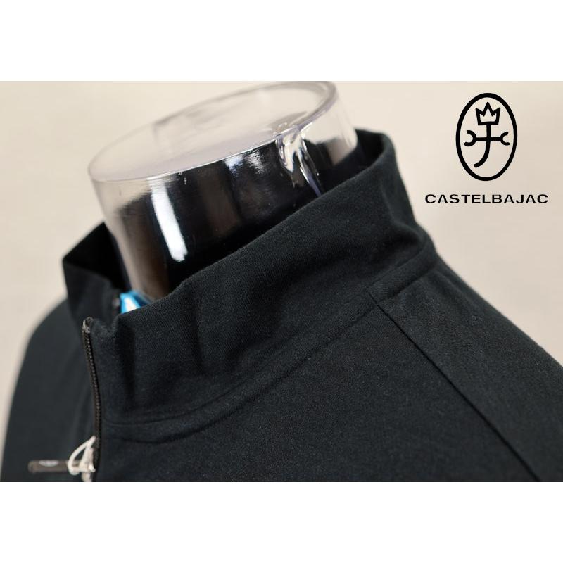 ★２０２４ 秋冬・カステルバジャック・50％OFF【*002*】ジップシャツ・ポケット付き刺繍入り＜Lサイズ・LLサイズ＞-bb475 | CASTELBAJAC | 05