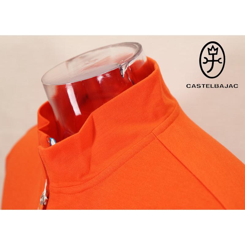 ★２０２４ 秋冬・カステルバジャック・50％OFF【*002*】ジップシャツ・ポケット付き刺繍入り＜Lサイズ・LLサイズ＞-bb477 | CASTELBAJAC | 04