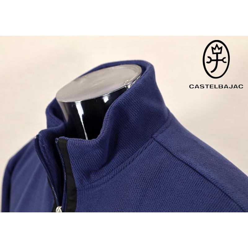 ★２０２４ 秋冬 ・カステルバジャック・50％OFF【*002*】ピケ織ジップアップ・トレーナー・ボンディング＜Mサイズ・LLサイズ＞-bb497 | CASTELBAJAC | 04