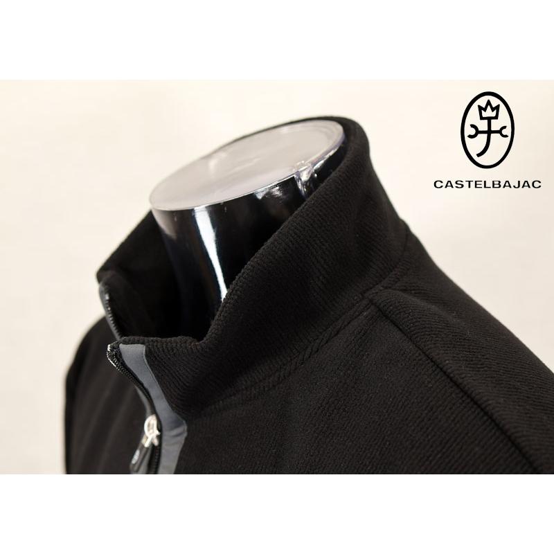 ★２０２４ 秋冬 ・カステルバジャック・50％OFF【*002*】ピケ織ジップアップ・トレーナー・ボンディング＜Lサイズ・LLサイズ＞-bb499 | CASTELBAJAC | 04