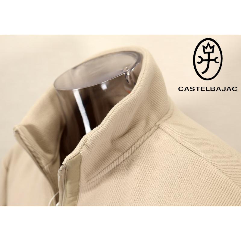 ★２０２４ 秋冬 ・カステルバジャック・50％OFF【*002*】ピケ織ジップアップ・トレーナー・ボンディング＜Mサイズ＞-bb501 | CASTELBAJAC | 04