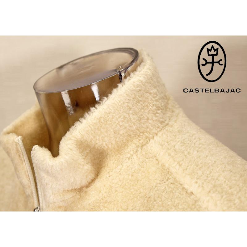 ★２０２４ 秋冬・カステルバジャック・50％OFF【*002*】ボアーフリース・モノグラム・トレーナー＜Lサイズ＞-bb528 | CASTELBAJAC | 05