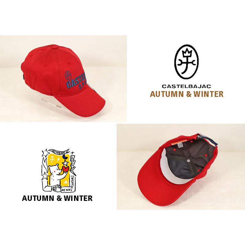 ★２０２４ 秋冬 カステルバジャック30％OFF【*002*】立体ロゴ刺繍入りキャップ-bb543 | CASTELBAJAC | 02