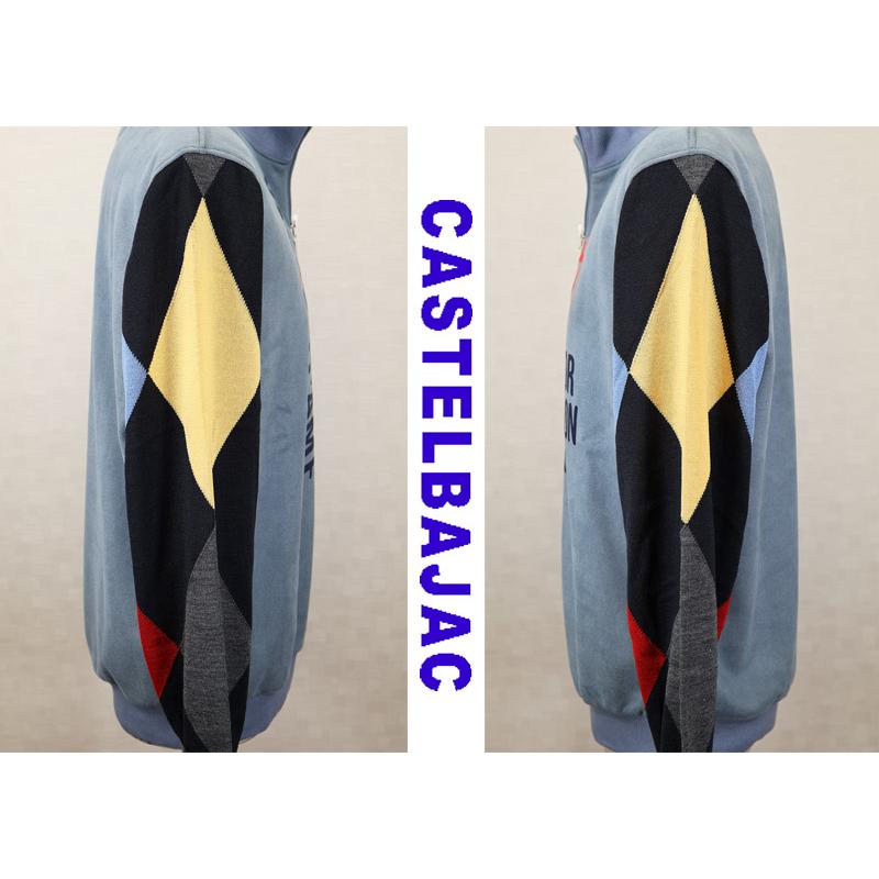 カステルバジャック【2023秋冬】60％OFF・ジップアップトレーナー【袖切り替えニット】＜Lサイズ・LLサイズ＞【*002*】-bb99 | CASTELBAJAC | 03