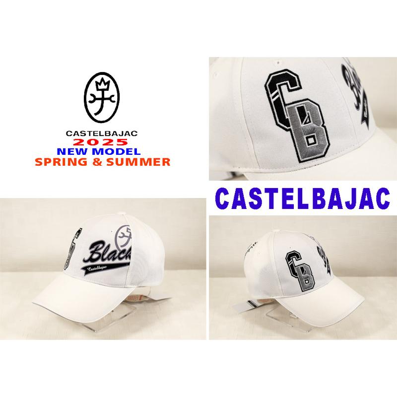 ★２０２５ 春夏 新作 カステルバジャック【*002*】２０％OFF・スクールロゴプリント・刺繍入り・キャップ-bc106 | CASTELBAJAC | 01