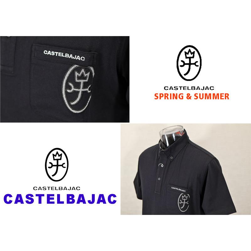 ★２０２５ 春夏 新作 ・３０%OFF・カステルバジャック【*002*】半袖ボタンダウンポロシャツ＜Lサイズ・LLサイズ＞-bc122・bc123 | CASTELBAJAC | 02