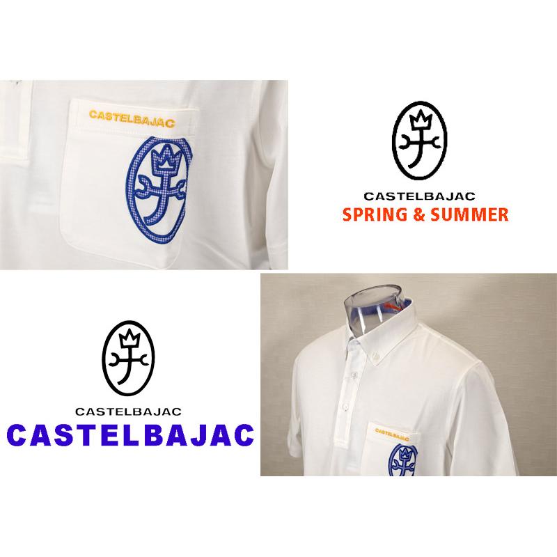 ★２０２５ 春夏 【25周年*002*】40%OFF  カステルバジャック【*002*】半袖ボタンダウンポロシャツ＜M・L・LL＞-bc0123・bc124・bc125 | CASTELBAJAC | 02