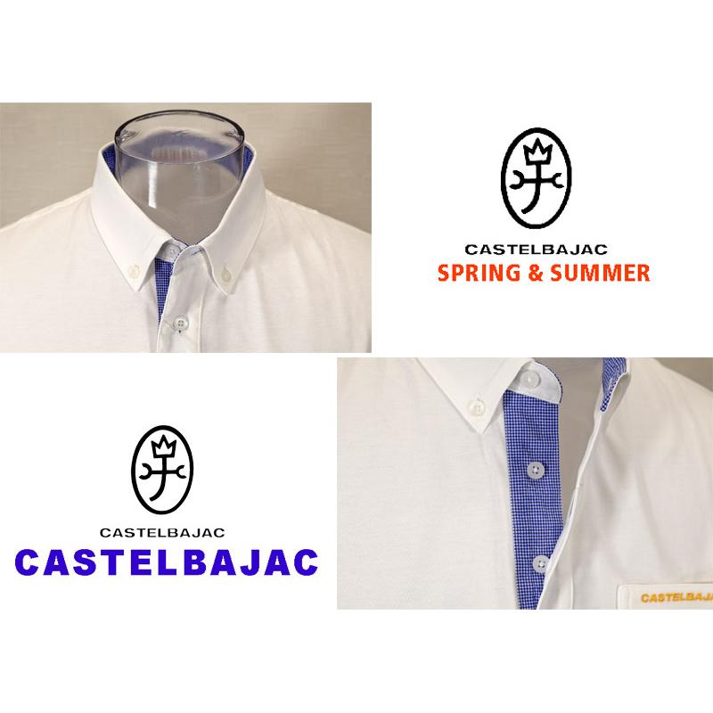 ★２０２５ 春夏 【25周年*002*】40%OFF  カステルバジャック【*002*】半袖ボタンダウンポロシャツ＜M・L・LL＞-bc0123・bc124・bc125 | CASTELBAJAC | 03