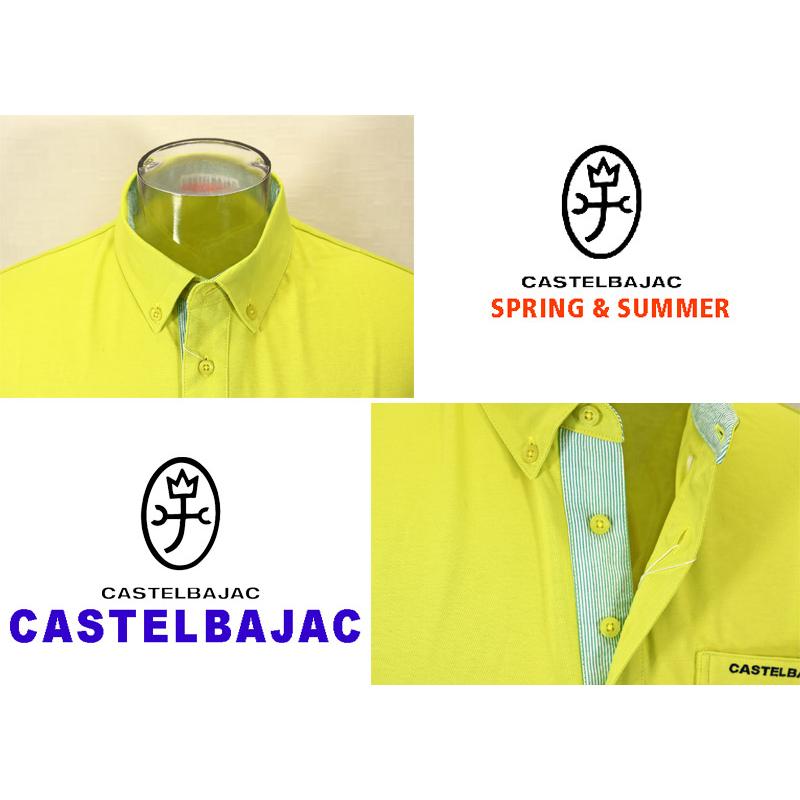 ★２０２５ 春夏【25周年*002*】4０%OFF・カステルバジャック【*002*】半袖ボタンダウンポロシャツ＜M・L・LL＞-bc0126・bc126・bc0127 | CASTELBAJAC | 03