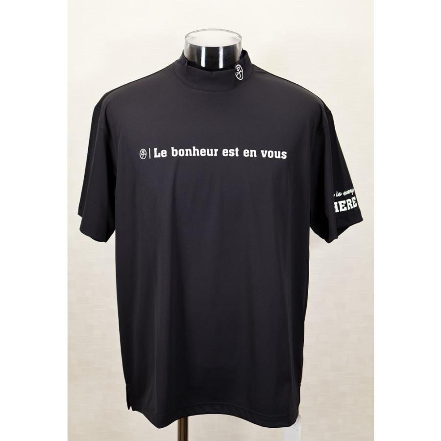 ★２０２５ 春夏 【25周年*002*】40%OFF・カステルバジャック【*002*】スムース・ストレッチ・モックネックTシャツ　＜L・LL＞-bc16・bc17 | CASTELBAJAC