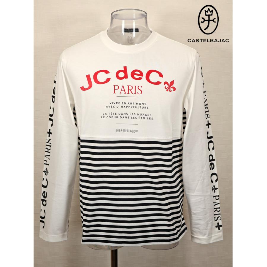 ★２０２５ 春夏 カステルバジャック【25周年*002*】40％OFF 切替長袖 長袖Ｔシャツ＜Lサイズ＞-bc173 | CASTELBAJAC