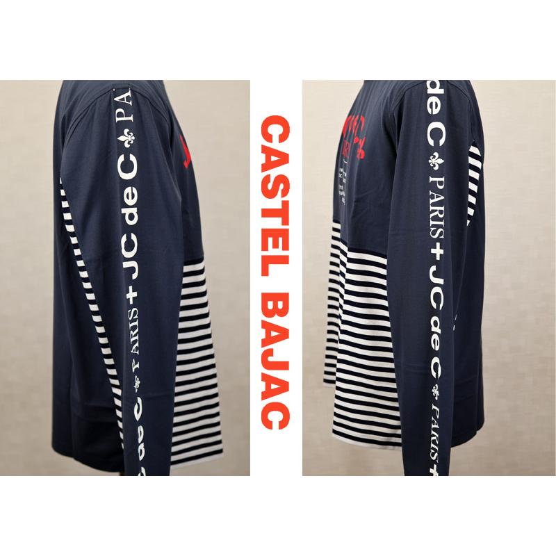★２０２５ 春夏 カステルバジャック【25周年*002*】40％OFF 切替長袖 長袖Ｔシャツ＜Lサイズ＞-bc174 | CASTELBAJAC | 03