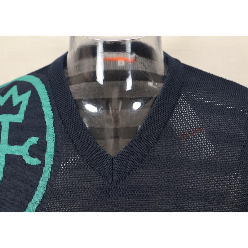 ★２０２５ 春夏 カステルバジャック【25周年*002*】40％OFF KAMONスマイル Vネックベスト＜Lサイズ＞-bc184 | CASTELBAJAC | 04