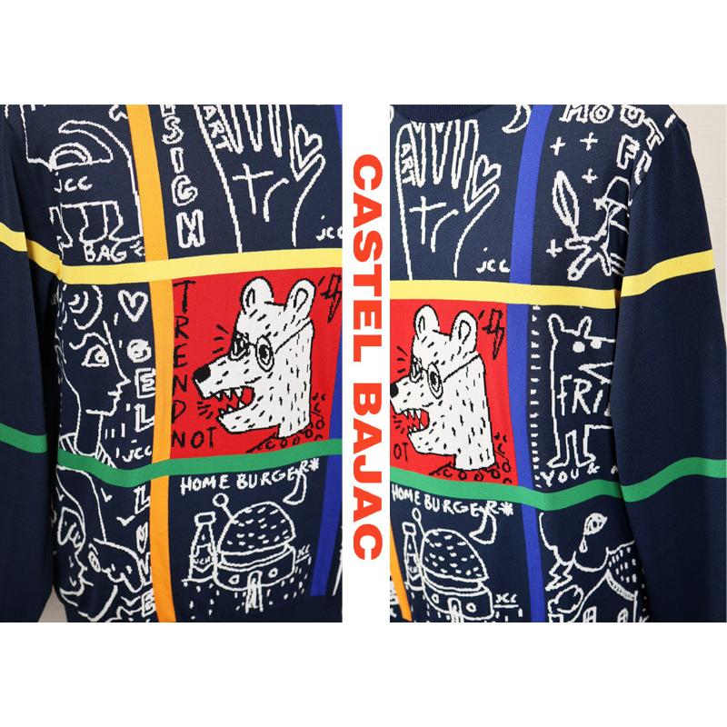 ★２０２５ 春夏 カステルバジャック【25周年*002*】40％OFF サマーニットセーター＜Lサイズ＞-bc185 | CASTELBAJAC | 02
