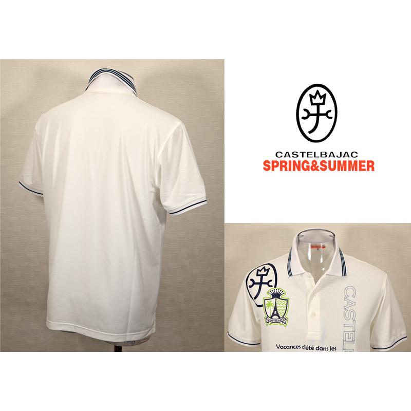 ★２０２５ 春夏 カステルバジャック【25周年*002*】40％OFF 半袖・ポロシャツ＜Mサイズ・Lサイズ＞-bc194・bc195 | CASTELBAJAC | 01