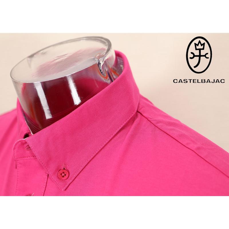 ★２０２５ 春夏 カステルバジャック【25周年*002*】40％OFF・ボタンダウン・ポロシャツ＜Mサイズ＞-bc198 | CASTELBAJAC | 04