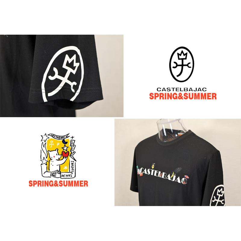 ★２０２５ 春夏【25周年*002*】 40%OFF カステルバジャック・コットンTシャツ＜Lサイズ・LLサイズ＞-bc213・bc214 | CASTELBAJAC | 02