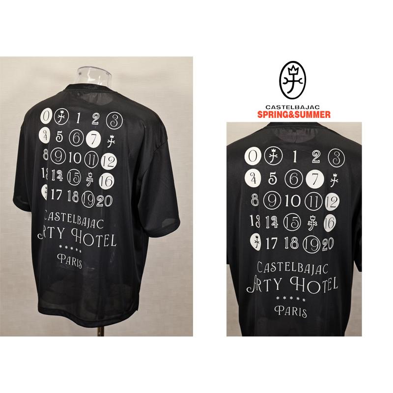 ★２０２５ 春夏【25周年*002*】 50%OFF【gu】カステルバジャック・クルーマックス・切替Tシャツ＜Lサイズ＞-bc219 | CASTELBAJAC | 01