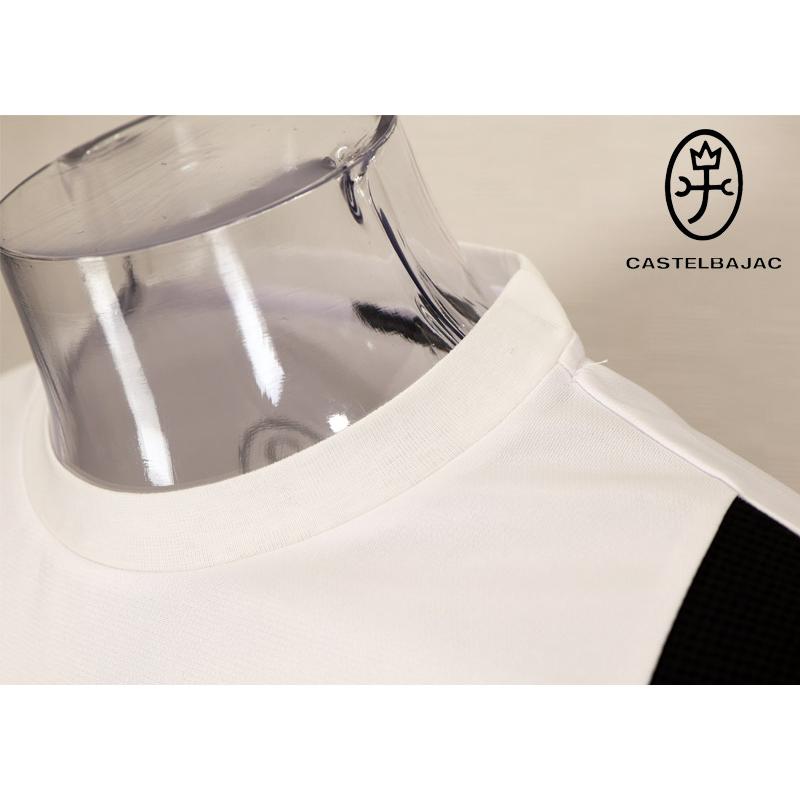 ★２０２５ 春夏【25周年*002*】 50%OFF【gu】カステルバジャック・クルーマックス・切替Tシャツ＜M・L・LL＞-bc220・bc221・bc222 | CASTELBAJAC | 04