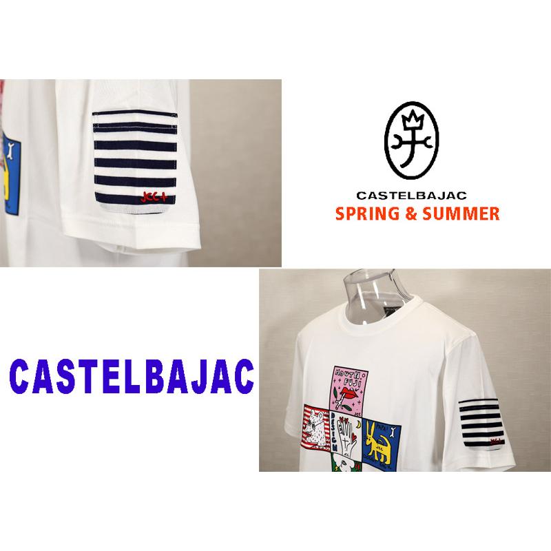 ★２０２５ 春夏 新作・３０%OFF・ カステルバジャック【*002*】50/2天竺アニマル柄・半袖Tシャツ＜Lサイズ・LLサイズ＞-bc71・bc72 | CASTELBAJAC | 03