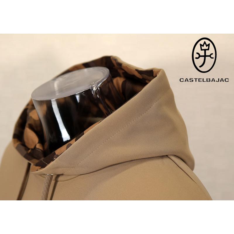 ★２０２５ 秋冬 新作 カステルバジャック【*002*】３０%OFF・ボンディング・パーカー（フード裏迷走柄使い）＜Mサイズ・Lサイズ・LLサイズ＞-be131_4
