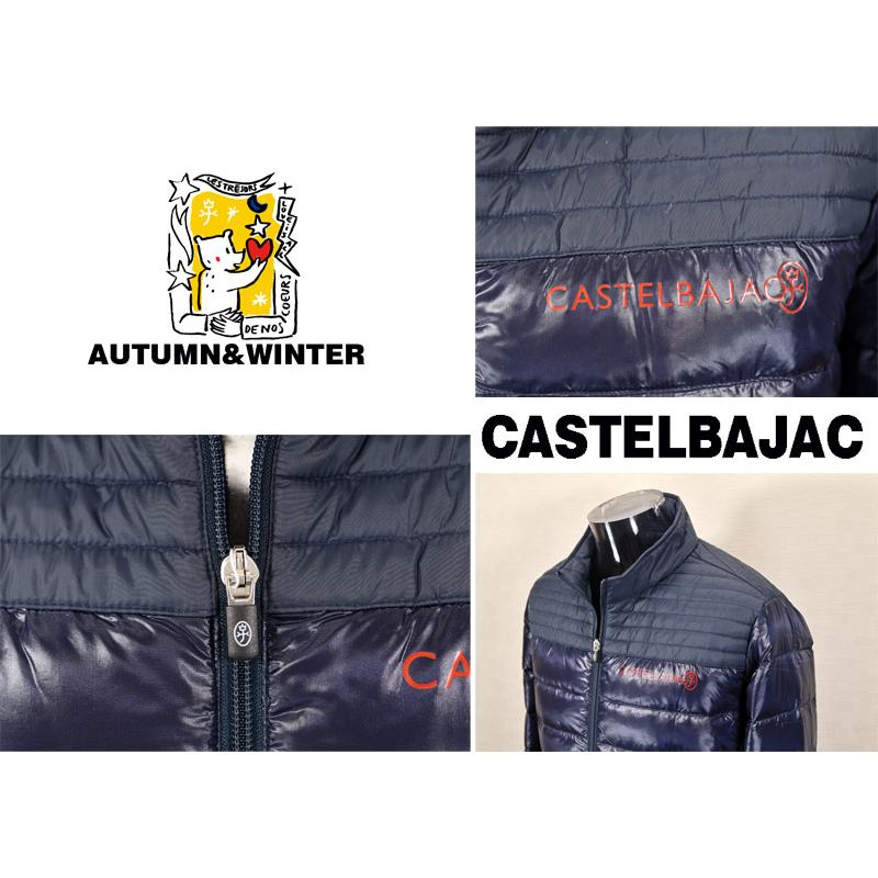 ★２０２５ 秋冬 新作 カステルバジャック【*002*】３０%OFF・ファイバーダウンジャケット【軽量ダウンジャケット＜Mサイズ・Lサイズ・LLサイズ＞-be179 | CASTELBAJAC | 02
