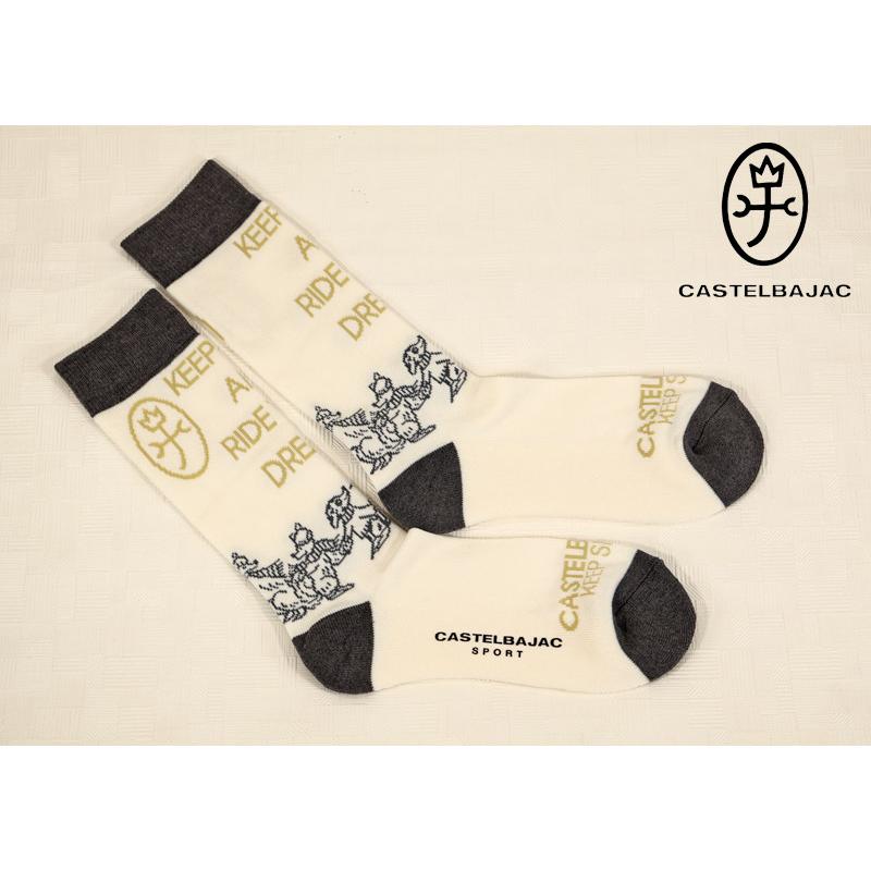 ★２０２５ 秋冬 新作 カステルバジャック【*002*】カジュアル・ロングソックス-be233 | CASTELBAJAC