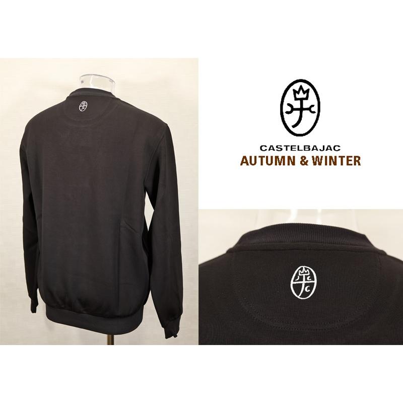 ★２０２５ 秋冬 新作 カステルバジャック【*002*】３０%OFF・ポッププリント・クルネックトレーナー＜Mサイズ・Lサイズ・LLサイズ＞-be40 | CASTELBAJAC | 01