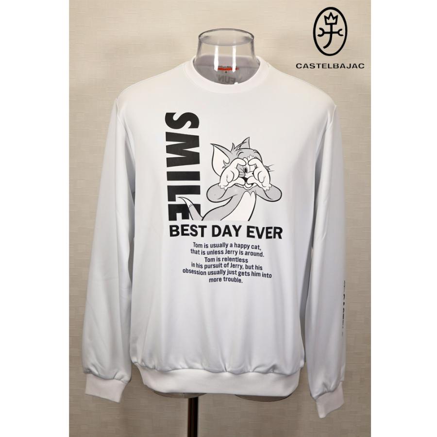 ★２０２５ 秋冬 新作 カステルバジャック【*002*】３０%OFF・トムとジェリー・クルーネック・トレーナー＜Mサイズ・Lサイズ・LLサイズ＞-be52 | CASTELBAJAC