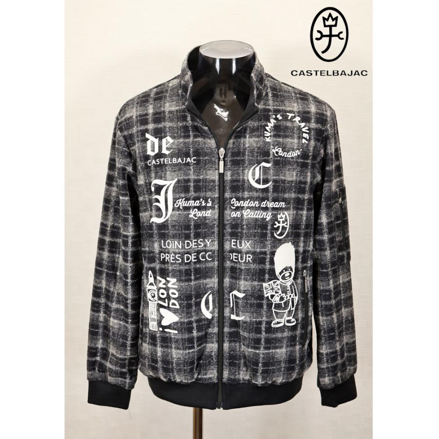 カステルバジャック CASTELBAJAC 2025秋冬新作 メンズ スライバーニットブルゾン 服 CASTELBAJAC（カステルバジャック） ☆2025 秋冬 新作 カステル
