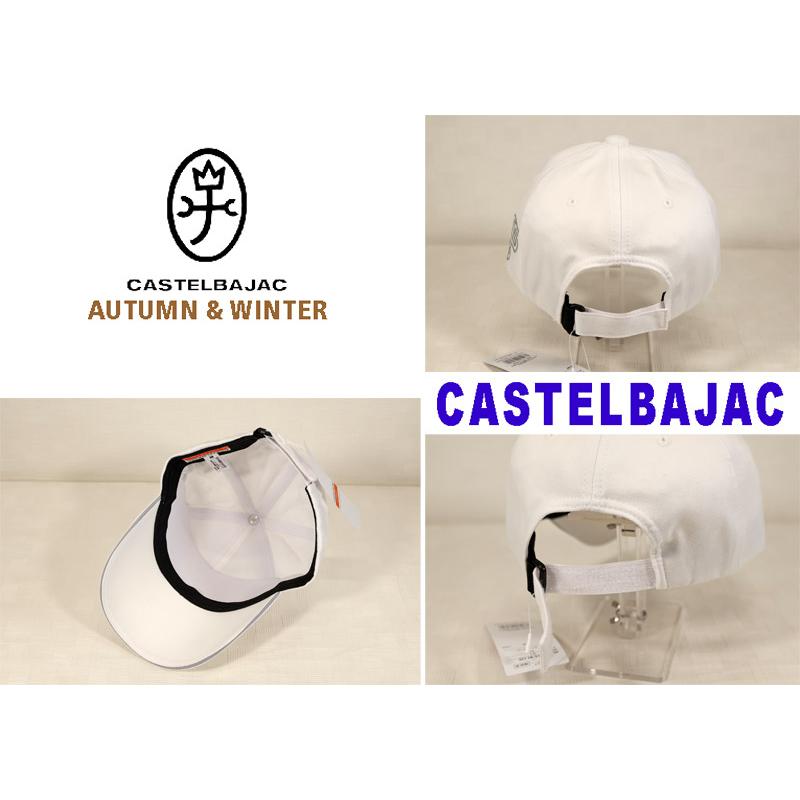 ★２０２５ 秋冬 新作 カステルバジャック【*002*】立体ロゴ刺繍入りスポーツ ゴルフ・カジュアルキャップ -be86 | CASTELBAJAC | 03