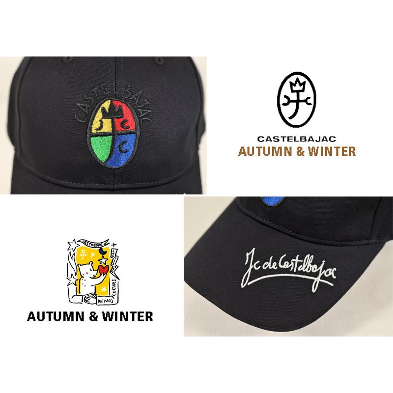 ★２０２５ 秋冬 新作 カステルバジャック【*002*】家紋刺繍入りスポーツ ゴルフ・カジュアルキャップ -be90 | CASTELBAJAC | 01