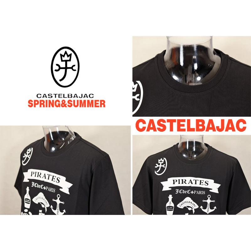 ★２０２６ 春夏 新作【*26 SALE*】 カステルバジャック・３０%OFF・【*002*】半袖・Tシャツ・パイレーツ柄プリント＜M・L・LL＞-bf119・bf120・bf121 | CASTELBAJAC | 03