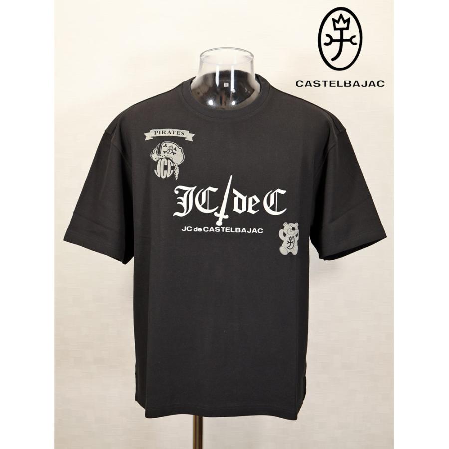 ★２０２６ 春夏 新作 【*26 SALE*】カステルバジャック・３０%OFF・【*002*】半袖・BIGシルエット・パイレーツ柄Tシャツ＜M・L・LL＞-bf128・bf129・bf130 | CASTELBAJAC