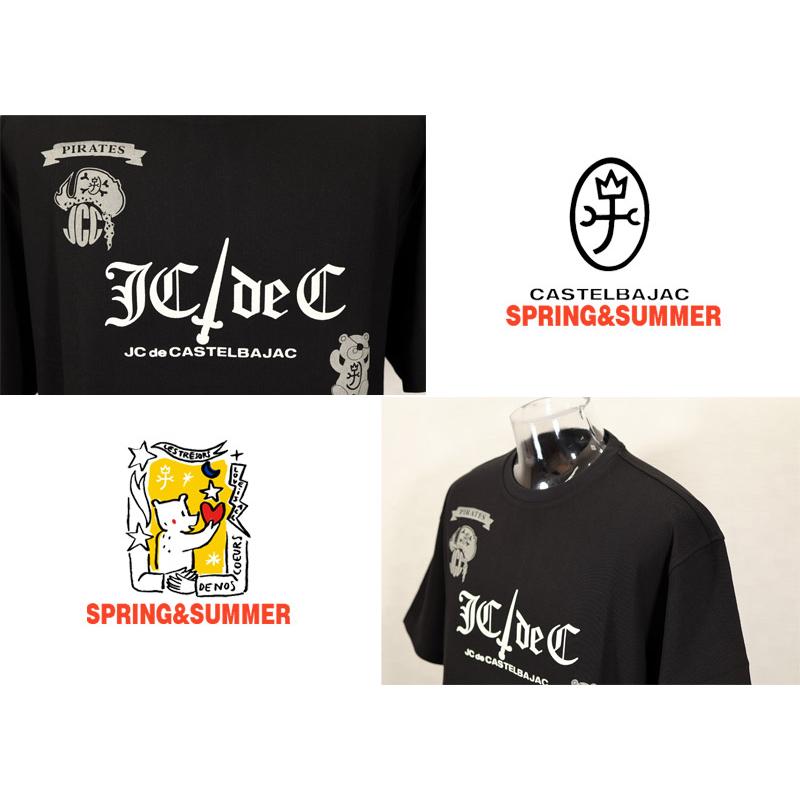 ★２０２６ 春夏 新作 【*26 SALE*】カステルバジャック・３０%OFF・【*002*】半袖・BIGシルエット・パイレーツ柄Tシャツ＜M・L・LL＞-bf128・bf129・bf130 | CASTELBAJAC | 02