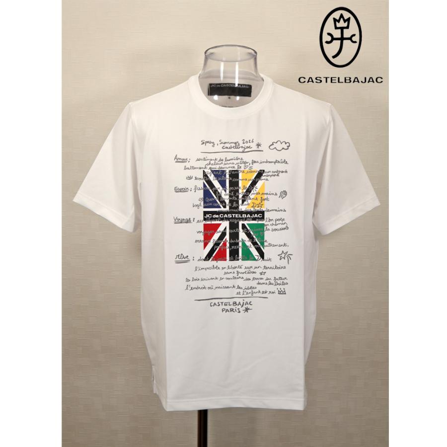★２０２６ 春夏 新作 【*26 SALE*】カステルバジャック・３０%OFF・【*002*】半袖・Tシャツ・ユニオンジャックプリント＜M・L・LL＞-bf131・bf132・bf133 | CASTELBAJAC