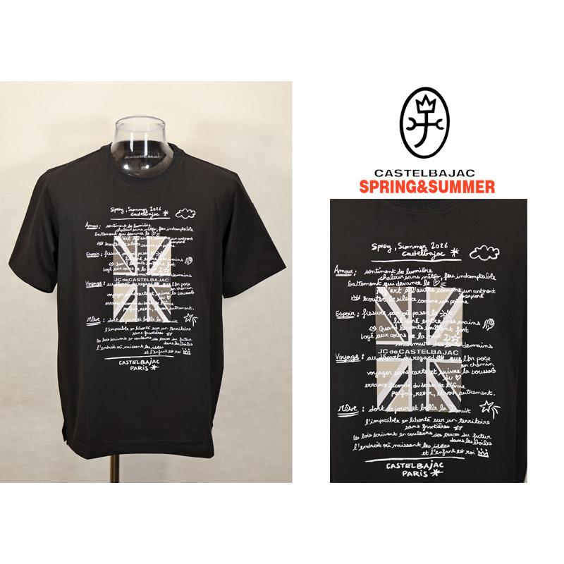 ★２０２６ 春夏 新作【*26 SALE*】 カステルバジャック・３０%OFF・【*002*】半袖・Tシャツ・ユニオンジャックプリント＜M・L・LL＞-bf137・bf138・bf139 | CASTELBAJAC | 02