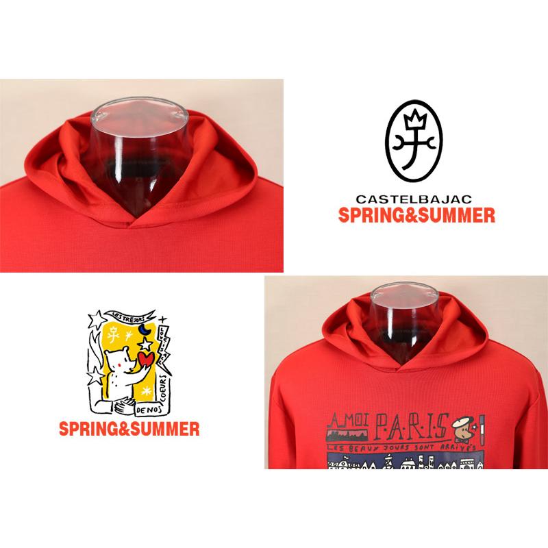 ★２０２６ 春夏 新作 カステルバジャック【*002*】カプセルコレクション・プルオーバー・パーカー＜Mサイズ・Lサイズ・LLサイズ＞-bf13・bf14・bf15 | CASTELBAJAC | 04