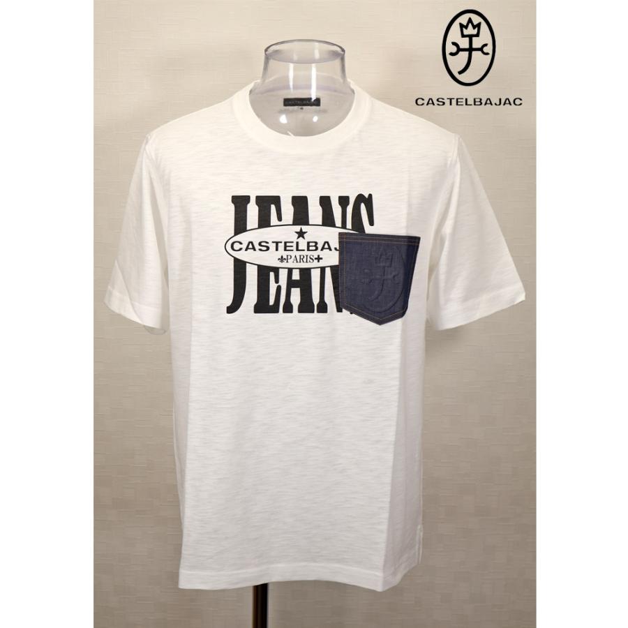 ★２０２６ 春夏 新作 【*26 SALE*】カステルバジャック・３０%OFF・【*002*】半袖・ヴィンテージ風Tシャツ・エンボスポケツト＜M・L・LL＞-bf149・bf150・bf151 | CASTELBAJAC