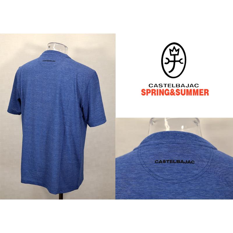 ★２０２６ 春夏 新作 【*26 SALE*】カステルバジャック・３０%OFF・【*002*】半袖・ヴィンテージ風Tシャツ・エンボスポケツト＜M・L・LL＞-bf152・bf153・bf154 | CASTELBAJAC | 01