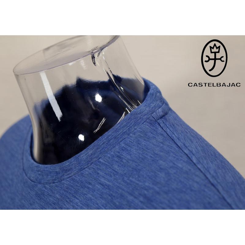 ★２０２６ 春夏 新作 【*26 SALE*】カステルバジャック・３０%OFF・【*002*】半袖・ヴィンテージ風Tシャツ・エンボスポケツト＜M・L・LL＞-bf152・bf153・bf154 | CASTELBAJAC | 04